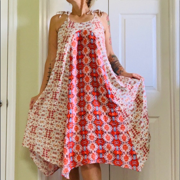 Nanette Lepore | Dresses | Nanette Lepore Handkerchief Midi Dress Size ...